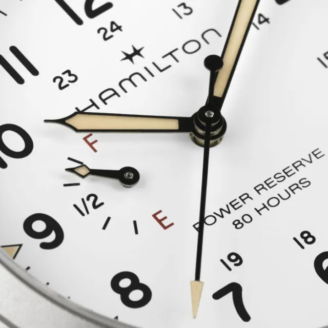 Hamilton Khaki Field Mechanical Power Reserve White H69509910 Görsel 3