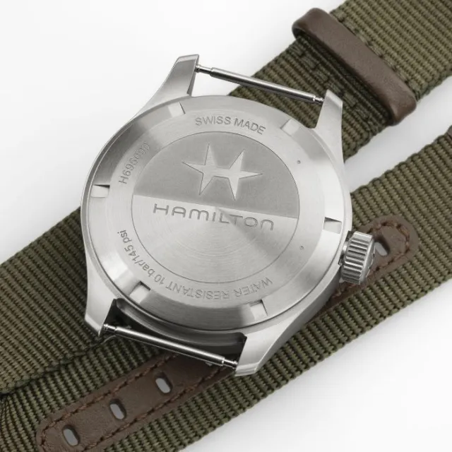 Hamilton Khaki Field Mechanical Power Reserve White H69509910 Görsel 4