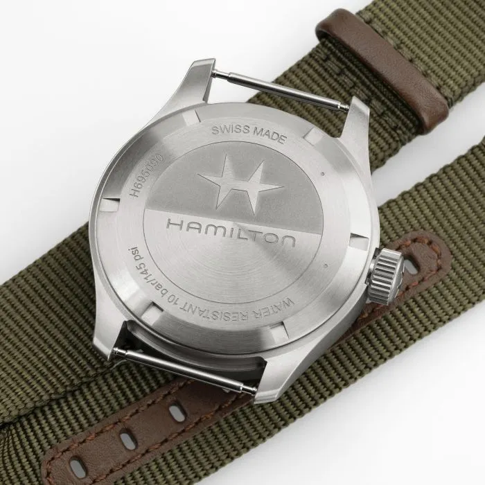 Hamilton Khaki Field Mechanical Power Reserve Black H69509930 detay görseli 4
