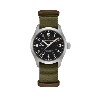 Hamilton Khaki Field Mechanical Power Reserve Black H69509930