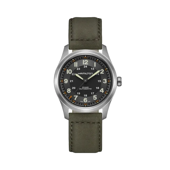 Hamilton Khaki Field Titanium Auto Dial Color Black H70205830