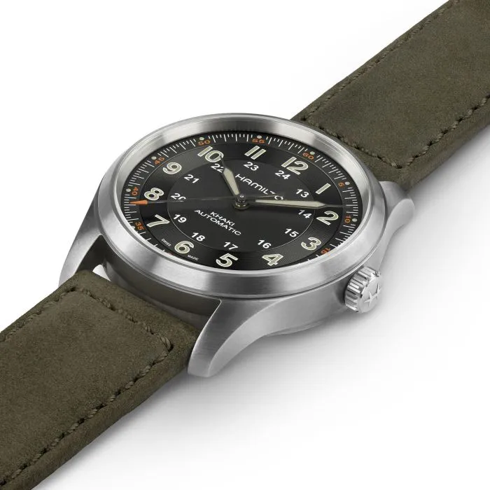 Hamilton Khaki Field Titanium Auto Dial Color Black H70205830 detay görseli 1