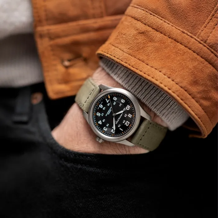 Hamilton Khaki Field Titanium Auto Dial Color Black H70205830 detay görseli 4