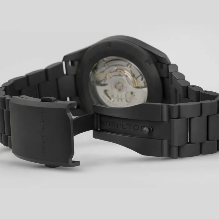 Hamilton Khaki Field Titanium Auto Black H70215130 detay görseli 4