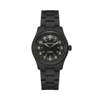 Hamilton Khaki Field Titanium Auto Black H70215130