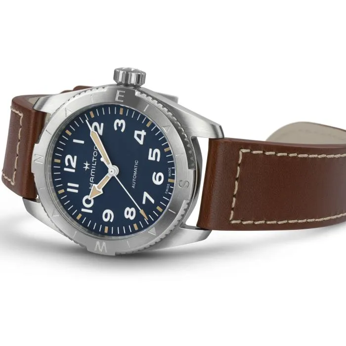 Hamilton Khaki Field Expedition Auto Mavi H70225540 detay görseli 2