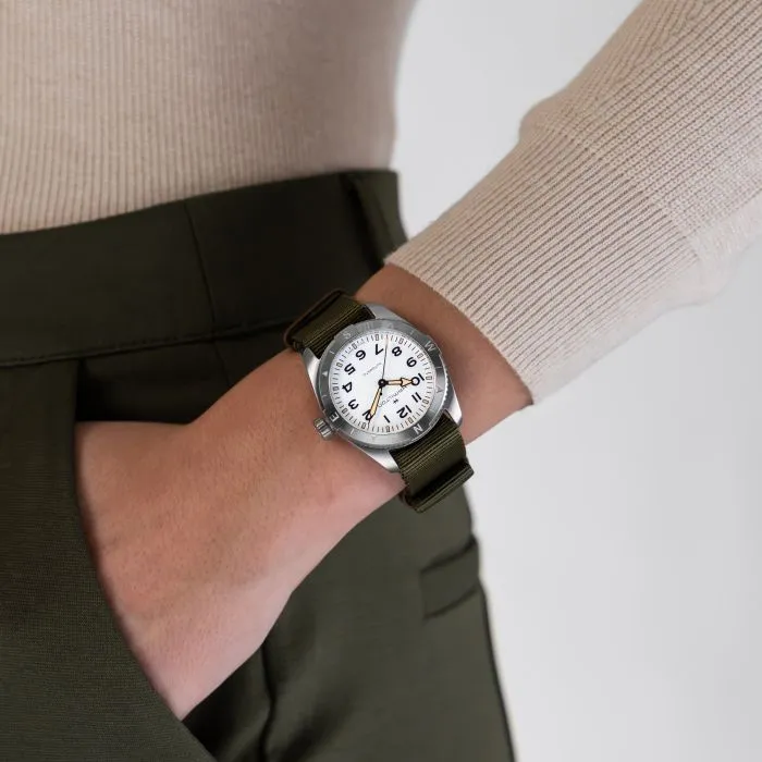 Hamilton Khaki Field Expedition Auto Beyaz H70225910 detay görseli 5