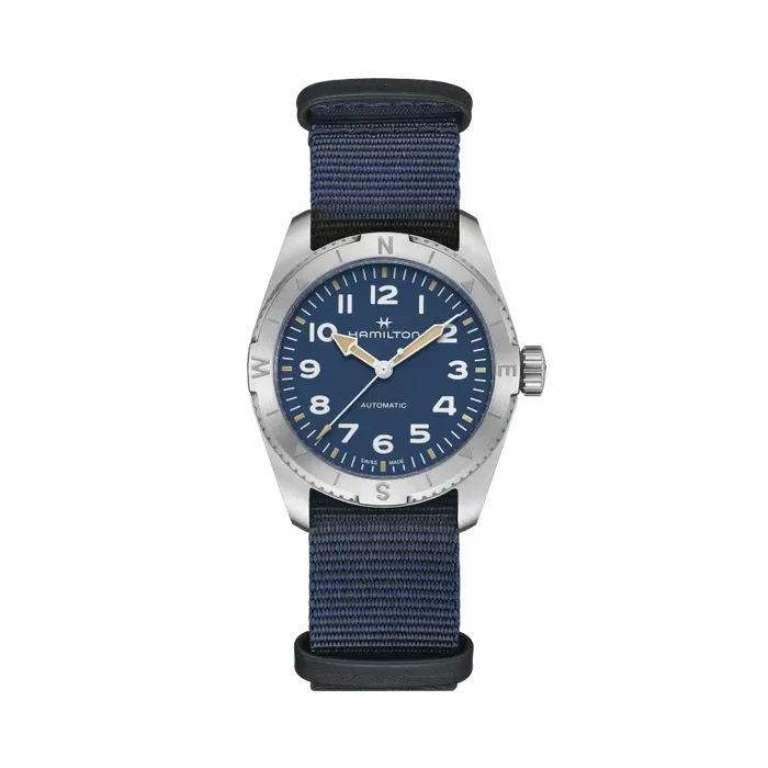Hamilton Khaki Field Expedition Auto Mavi H70225940