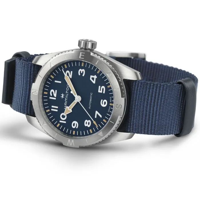 Hamilton Khaki Field Expedition Auto Mavi H70225940 detay görseli 1