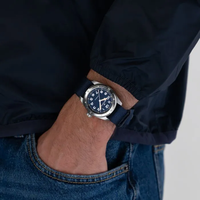 Hamilton Khaki Field Expedition Auto Mavi H70225940 detay görseli 5