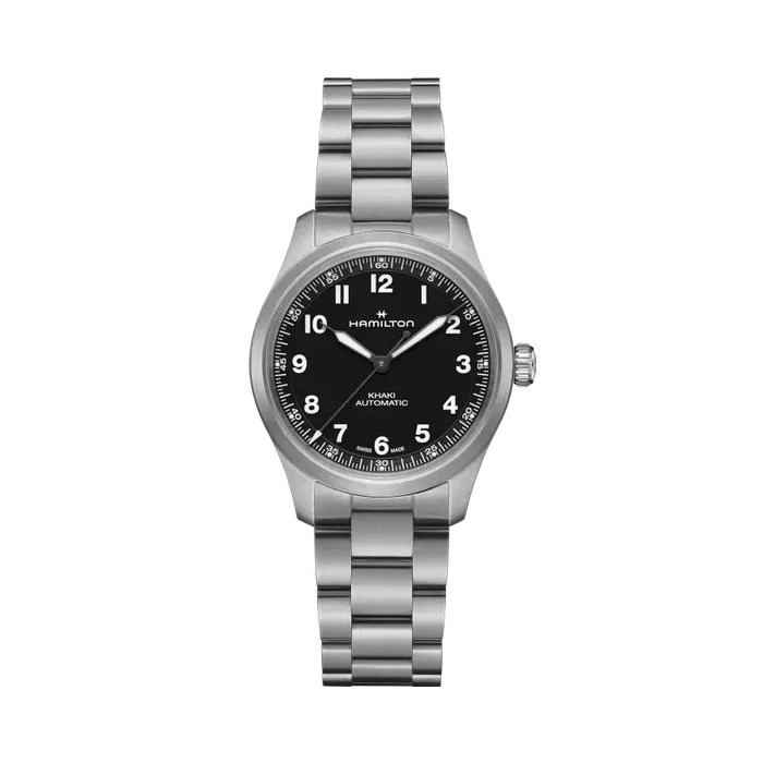 Hamilton Khaki Field Titanium Otomatik Siyah H70235130