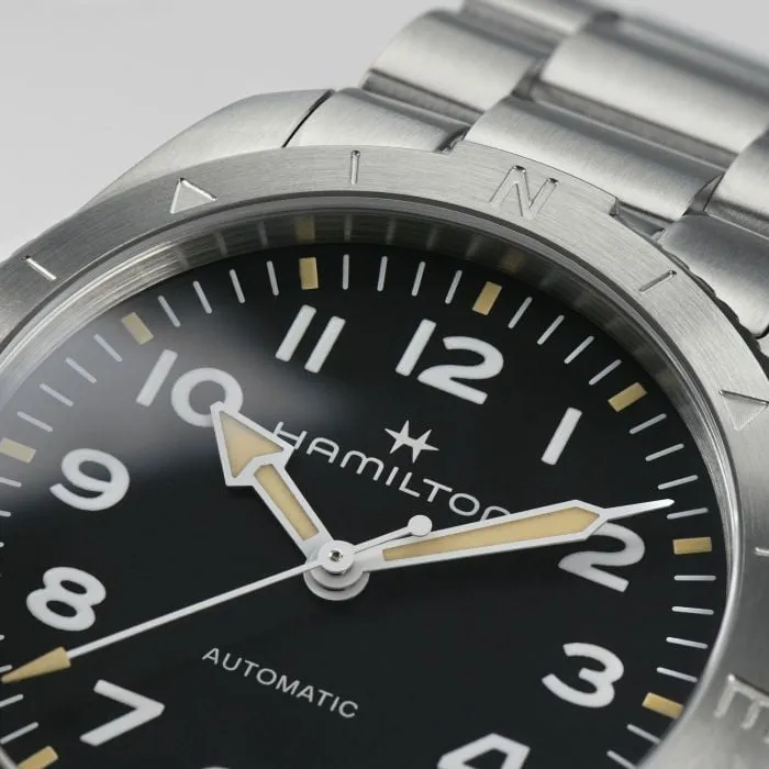 Hamilton Khaki Field Expedition Auto Siyah H70315130 detay görseli 3