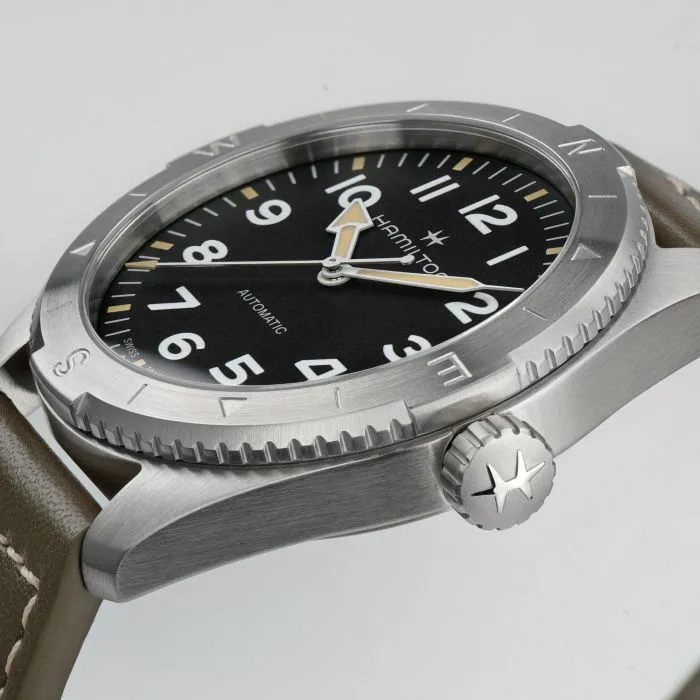 Hamilton Khaki Field Expedition Auto Siyah H70315830 detay görseli 2