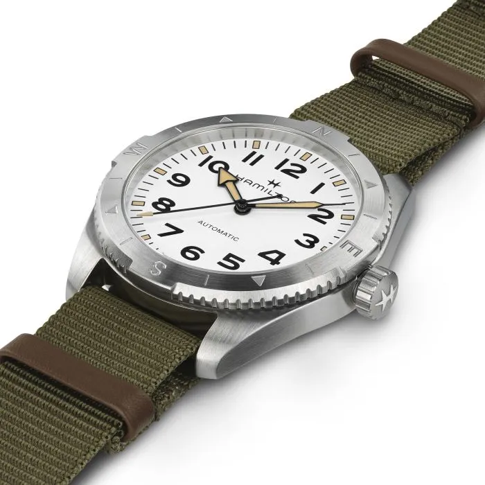 Hamilton Khaki Field Expedition Auto Beyaz H70315910 detay görseli 4