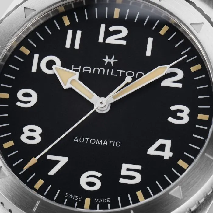 Hamilton Khaki Field Expedition Auto Siyah H70315930 detay görseli 3