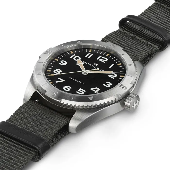 Hamilton Khaki Field Expedition Auto Siyah H70315930 detay görseli 4