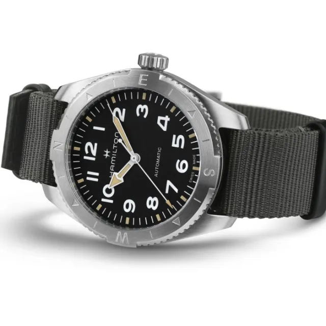 Hamilton Khaki Field Expedition Auto Siyah H70315930 Görsel 3
