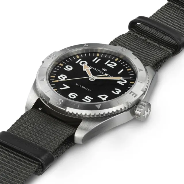 Hamilton Khaki Field Expedition Auto Siyah H70315930 Görsel 5