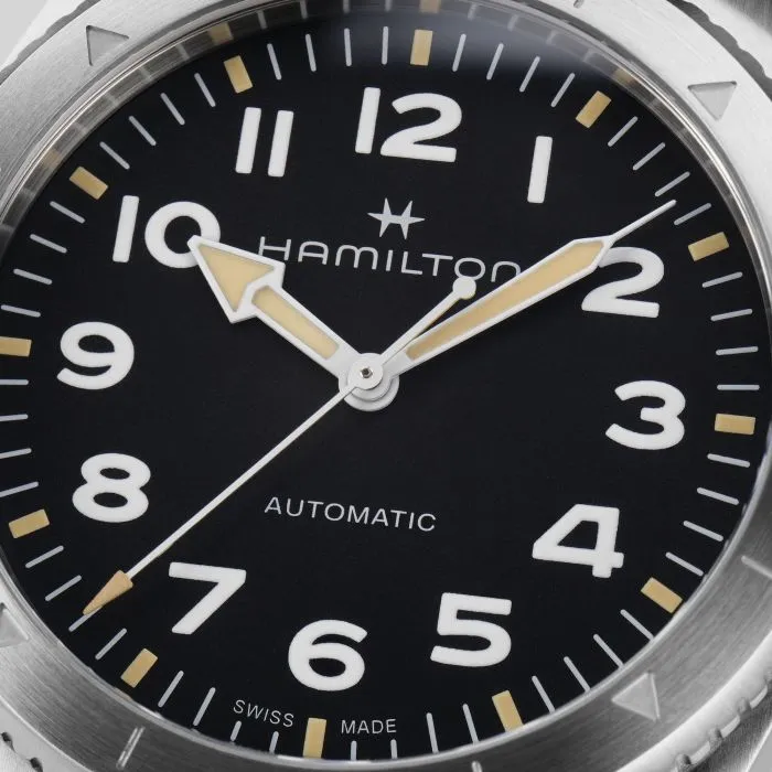 Hamilton Khaki Field Expedition Auto Siyah H70315931 detay görseli 3