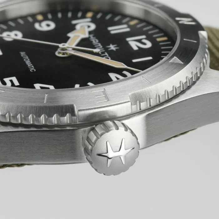 Hamilton Khaki Field Expedition Auto Siyah H70315931 detay görseli 4