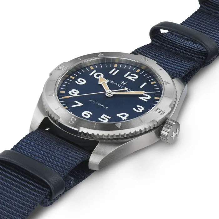 Hamilton Khaki Field Expedition Auto Mavi H70315940 detay görseli 1