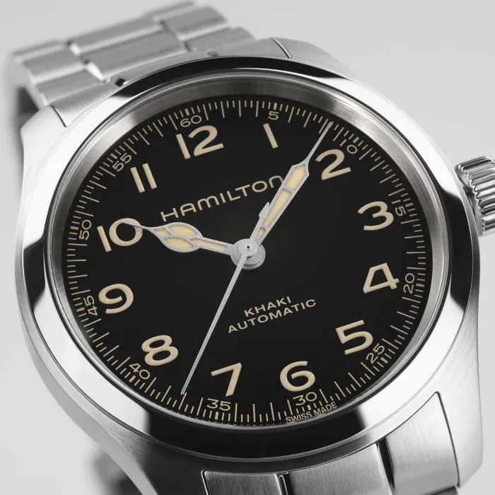 Hamilton Khaki Field Murph Otomatik Siyah H70405130 detay görseli 2