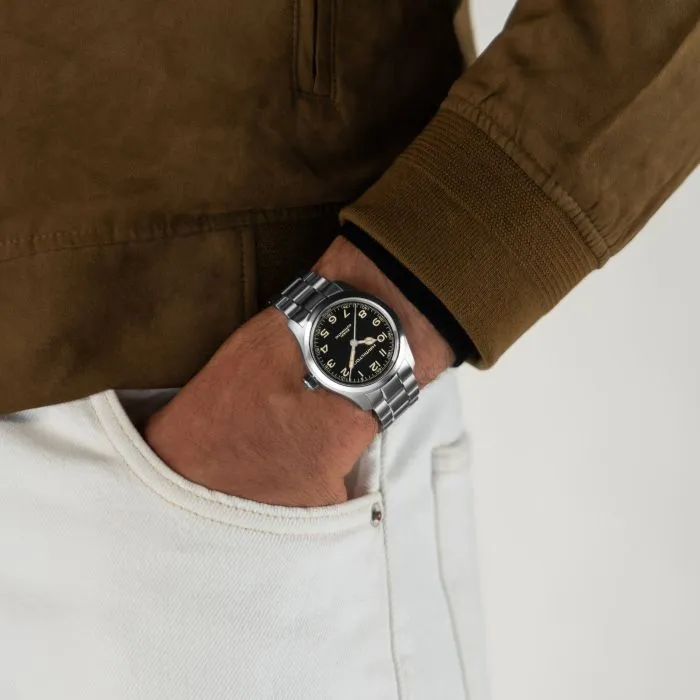 Hamilton Khaki Field Murph Otomatik Siyah H70405130 detay görseli 5