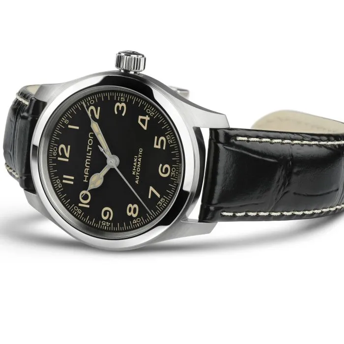 Hamilton Khaki Field Murph Otomatik Siyah H70405730 detay görseli 2