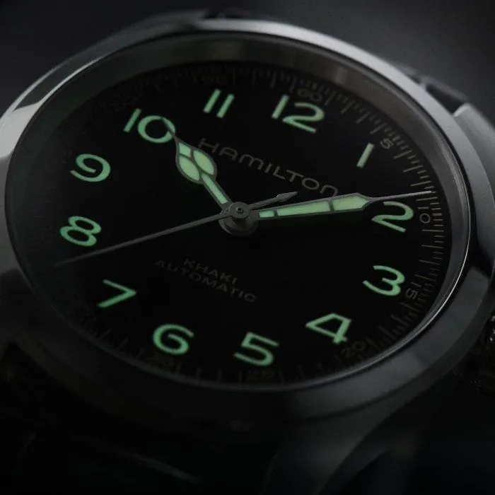 Hamilton Khaki Field Murph Otomatik Siyah H70405730 detay görseli 5