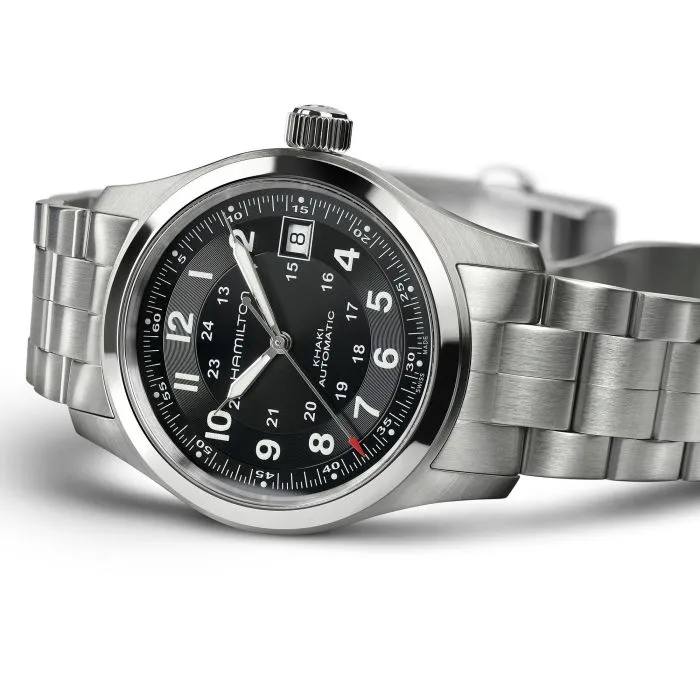 Hamilton Khaki Field Auto Siyah H70455133 detay görseli 2