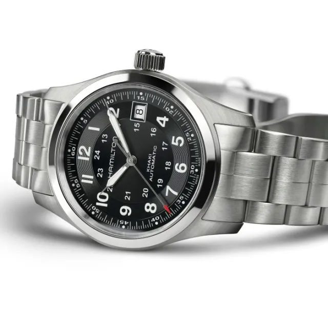Hamilton Khaki Field Auto Siyah H70455133 Görsel 2