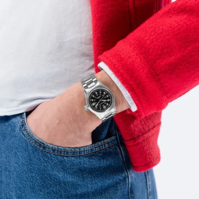 Hamilton Khaki Field Auto Siyah H70455133 Görsel 4