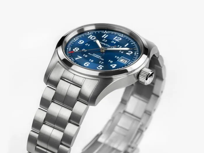 Hamilton Khaki Field Auto Blue H70455140 detay görseli 2