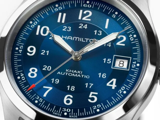 Hamilton Khaki Field Auto Blue H70455140 Görsel 2