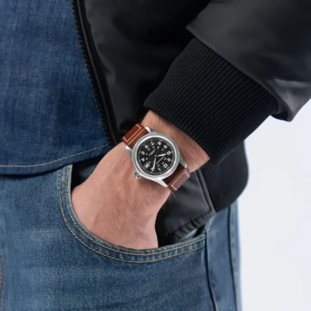 Hamilton Khaki Field Auto Siyah H70455533 Görsel 6