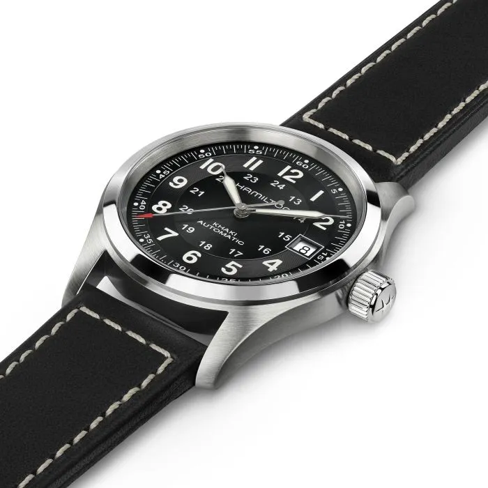 Hamilton Khaki Field Auto Otomatik Siyah H70455733 detay görseli 1