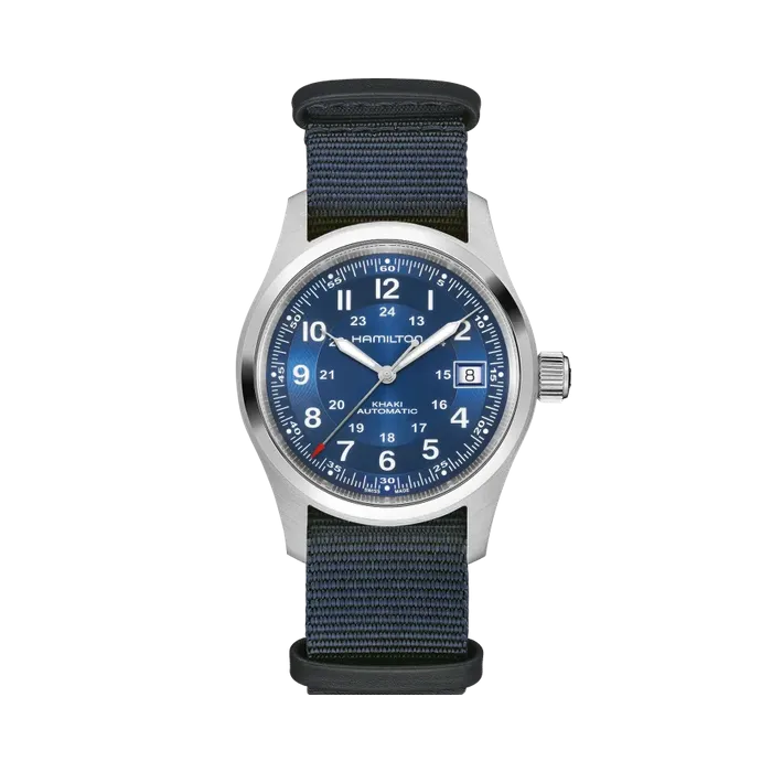 Hamilton Khaki Field Auto Mavi H70455940