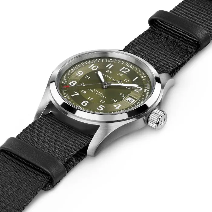 Hamilton Khaki Field Auto Otomatik Yeşil H70455960 detay görseli 1