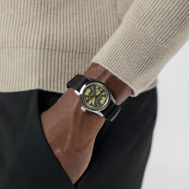 Hamilton Khaki Field Auto Otomatik Yeşil H70455960 Görsel 6