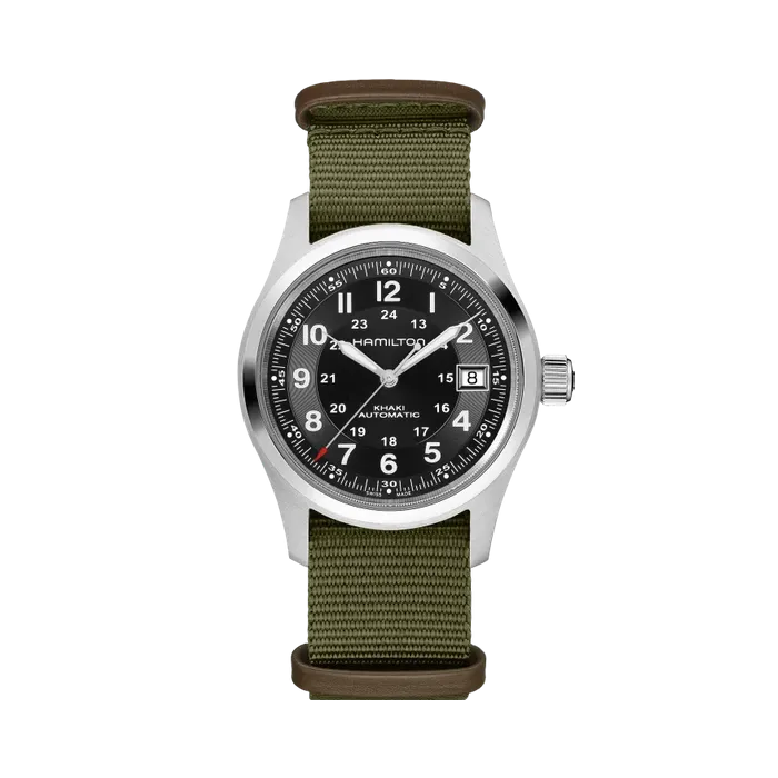 Hamilton Khaki Field Auto Call of Duty Otomatik Siyah H70475930