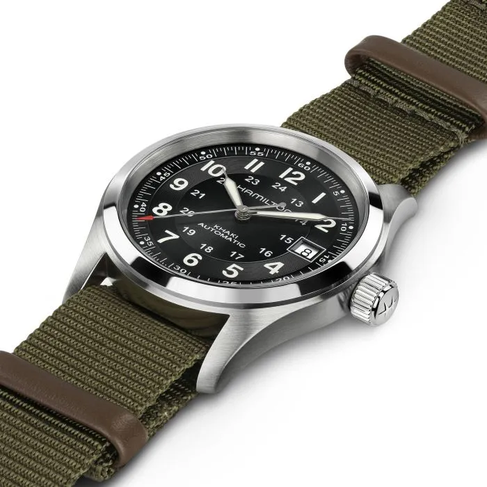 Hamilton Khaki Field Auto Call of Duty Otomatik Siyah H70475930 detay görseli 1
