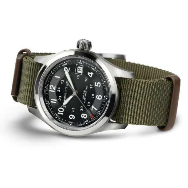 Hamilton Khaki Field Auto Call of Duty Otomatik Siyah H70475930 Görsel 3