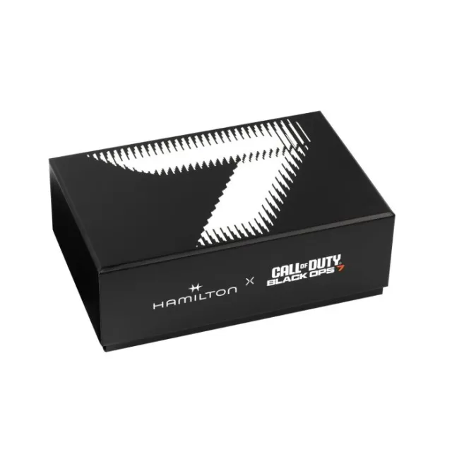 Hamilton Khaki Field Auto Call of Duty Otomatik Siyah H70475930 Görsel 8