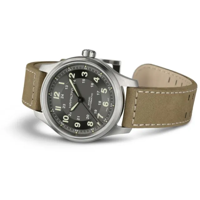 Hamilton Khaki Field Titanium Auto Black H70545550 Görsel 4