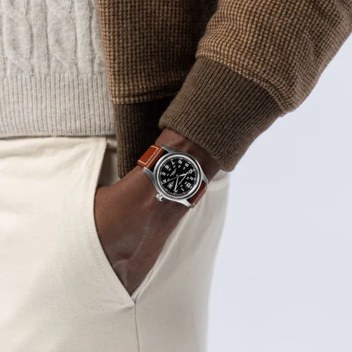 Hamilton Khaki Field Auto Black H70555533 detay görseli 4