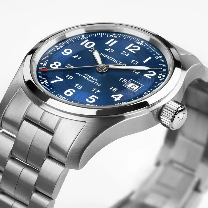 Hamilton Khaki Field Auto Lacivert H70605140 detay görseli 2