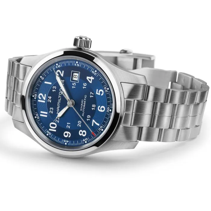 Hamilton Khaki Field Auto Lacivert H70605140 detay görseli 4