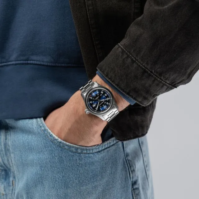 Hamilton Khaki Field Auto Lacivert H70605140 Görsel 7