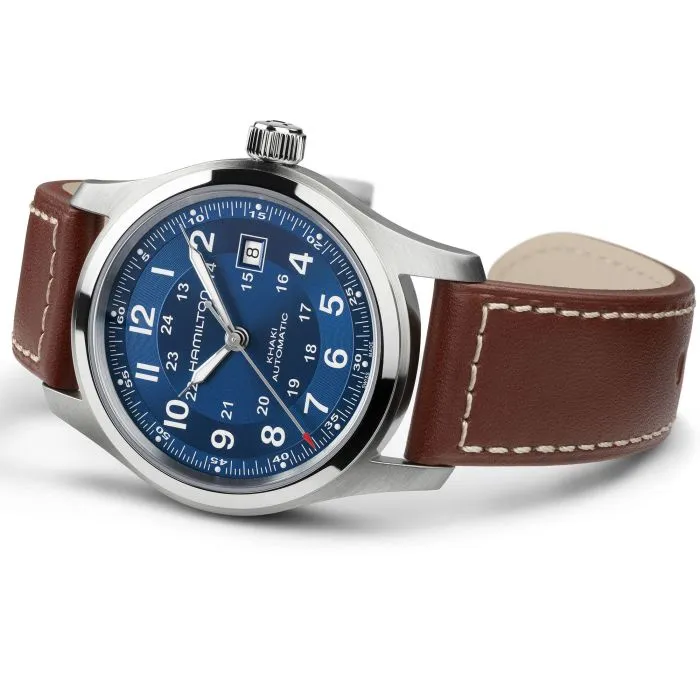 Hamilton Khaki Field Auto Blue H70605540 detay görseli 1