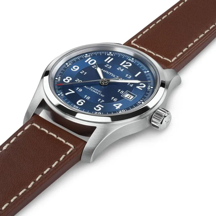 Hamilton Khaki Field Auto Blue H70605540 detay görseli 2